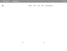 Tablet Screenshot of hielept.nl